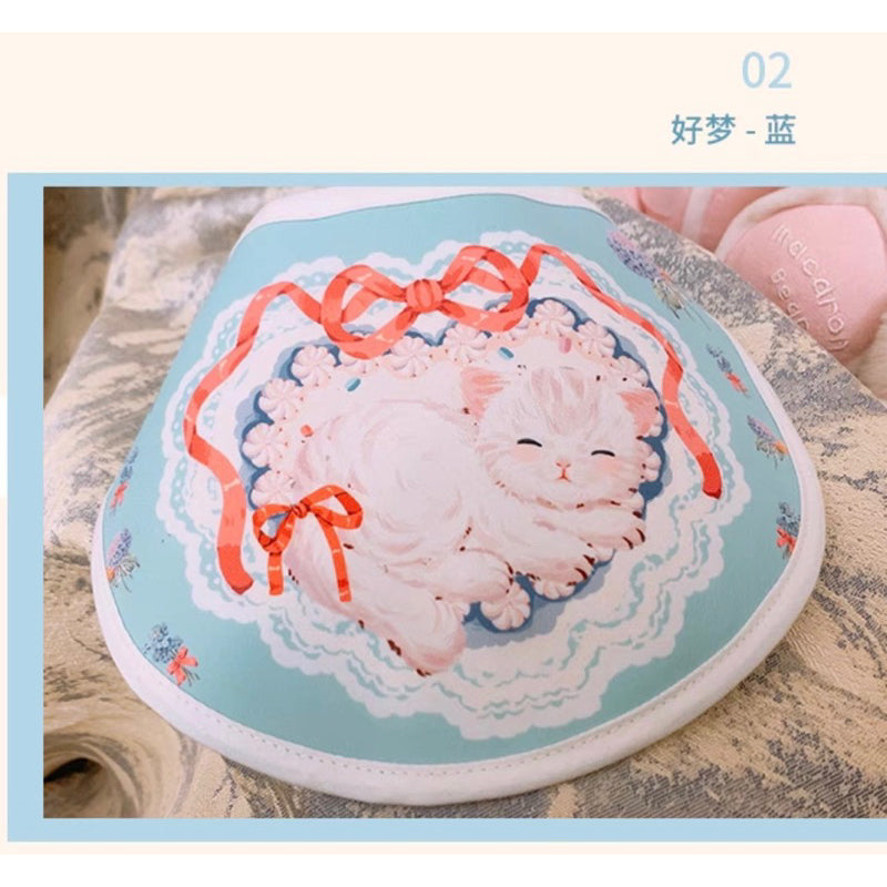LumaMix Pet Collar Napkin Cat Eating Hair Protector Necklace