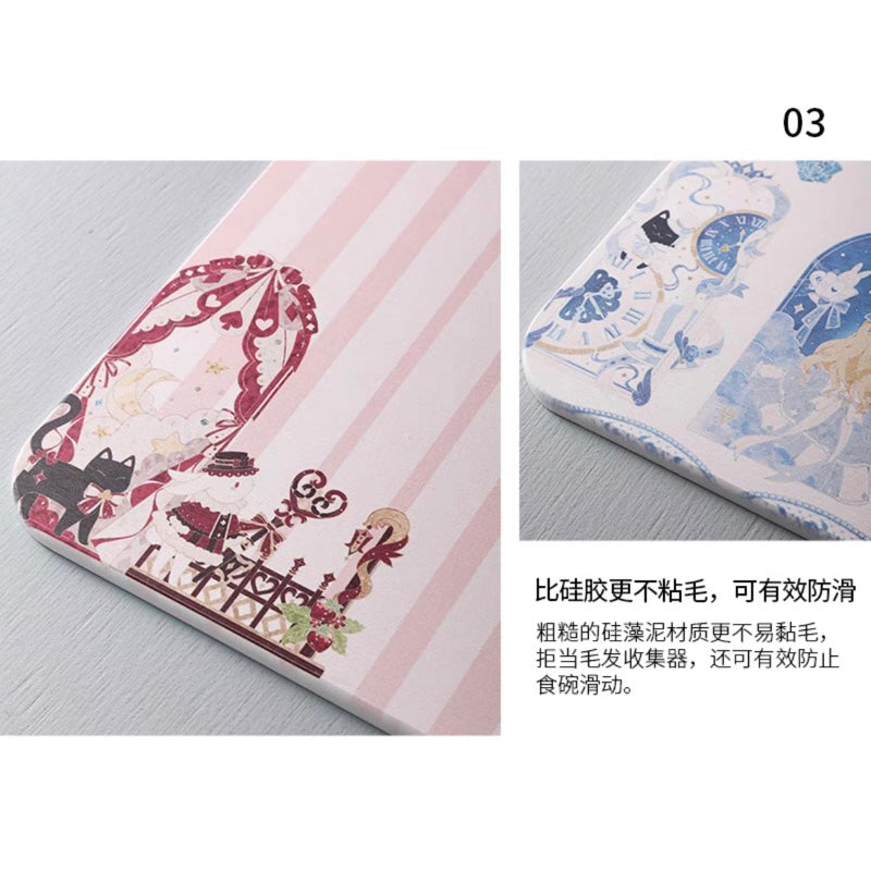 LumaMix diatoms cat pet eating pad 35x45cm