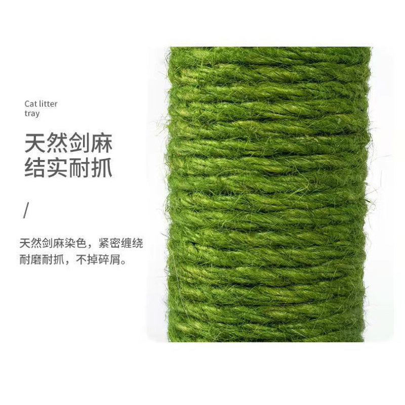 Cat scratcher tree cactus 🌵 sisal post stand pole pet toy scatch board