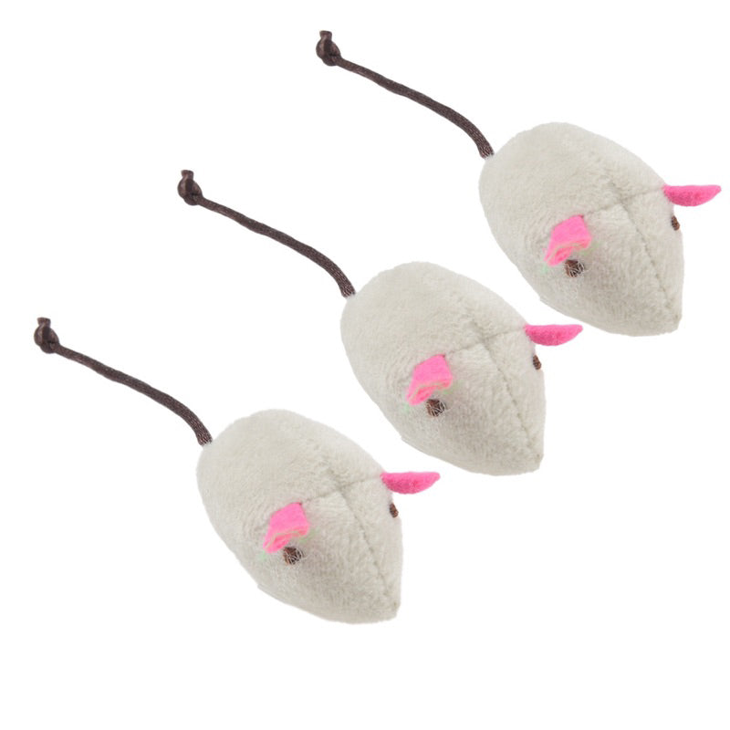 Cat Toy Soft Mice Mouse Chaser Bitting Chase Toy Ball Cat