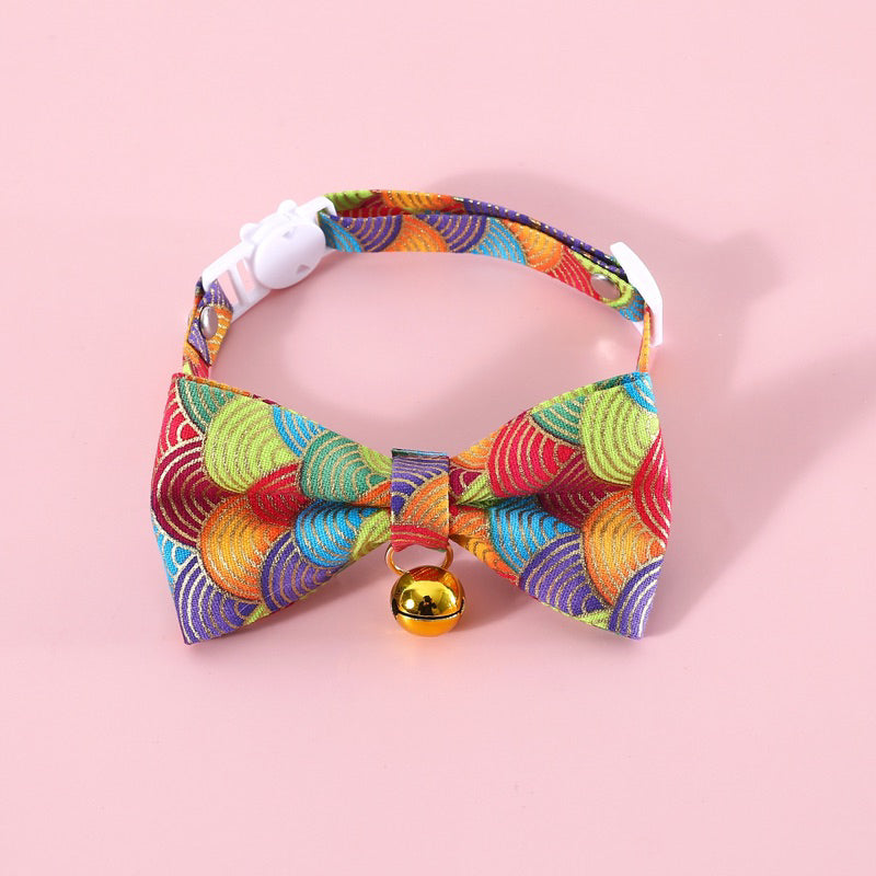 Lucky Cloud Bow Tie for cats 🐱 necklace adjustable neck accessories