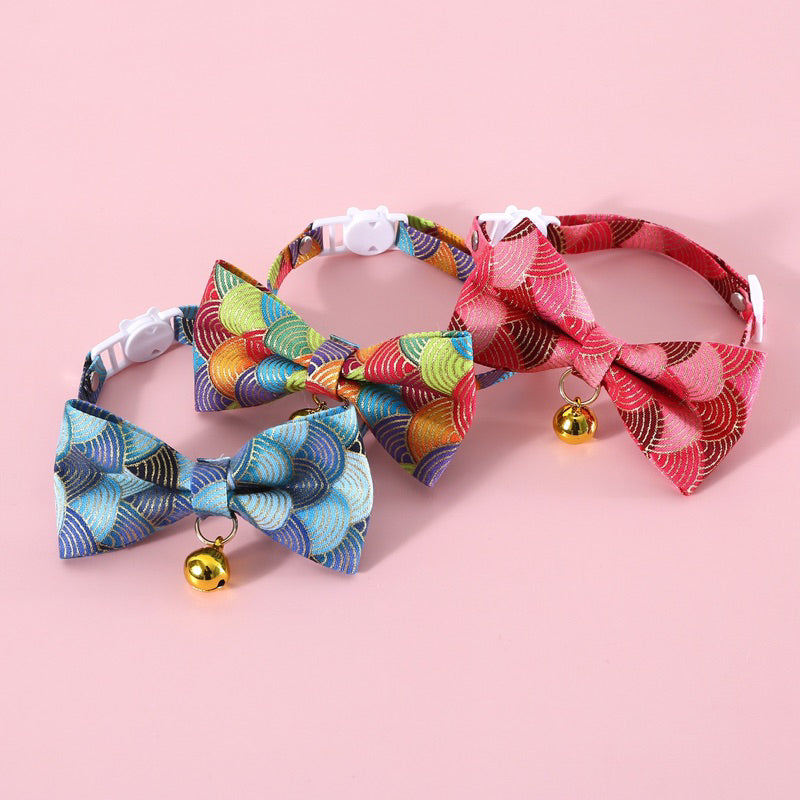 Lucky Cloud Bow Tie for cats 🐱 necklace adjustable neck accessories