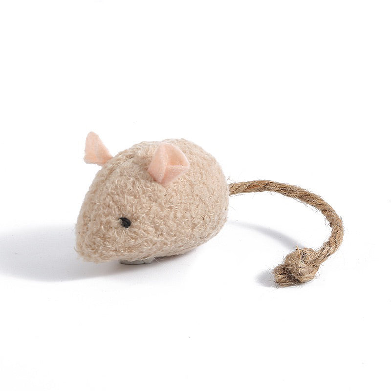 Cat Toy Soft Mice Mouse Chaser Bitting Chase Toy Ball Cat