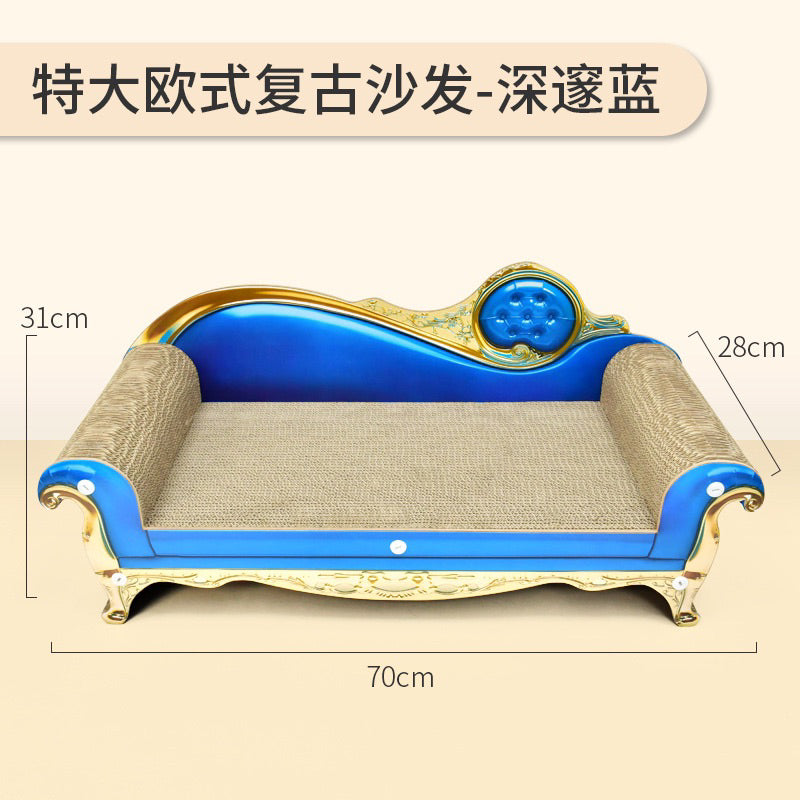 Deku Cat Scratcher Sofa vintage Scratch Board Large Pet Toy