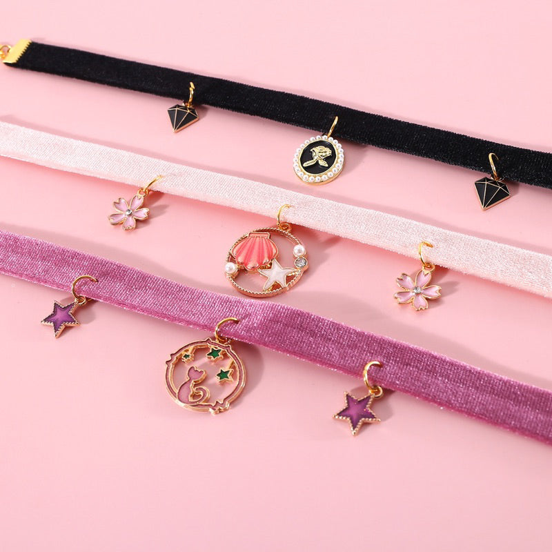 Cat Necklace collar pet dog accessories chocker 20-27cm