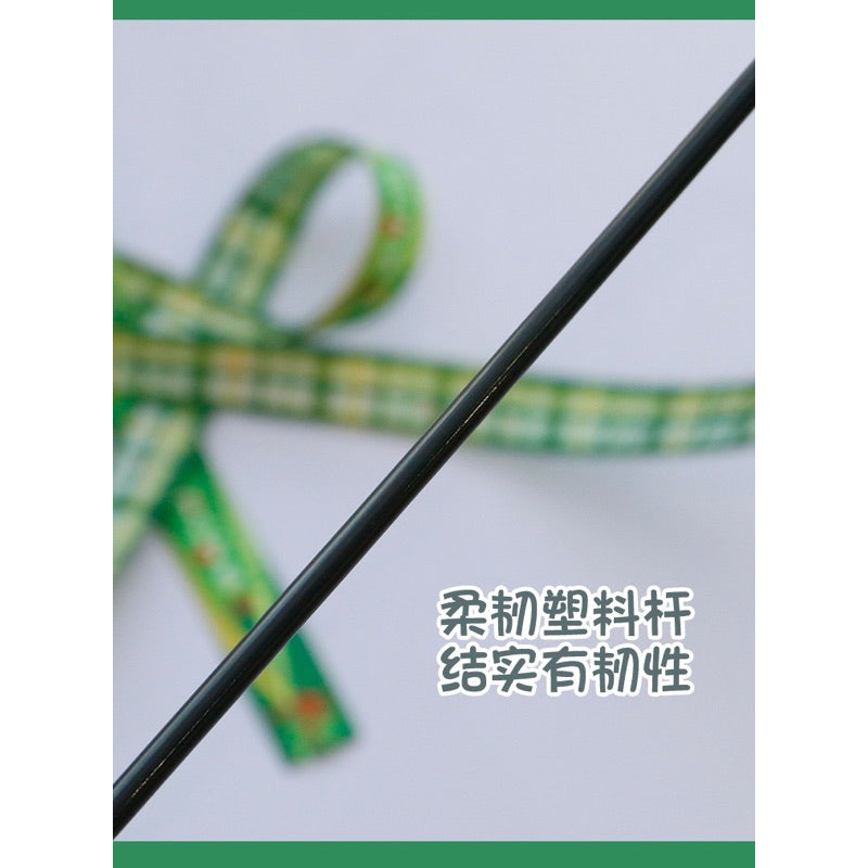 Ribbon Cat Teaser 120cm Pet Chaser Wand Stick