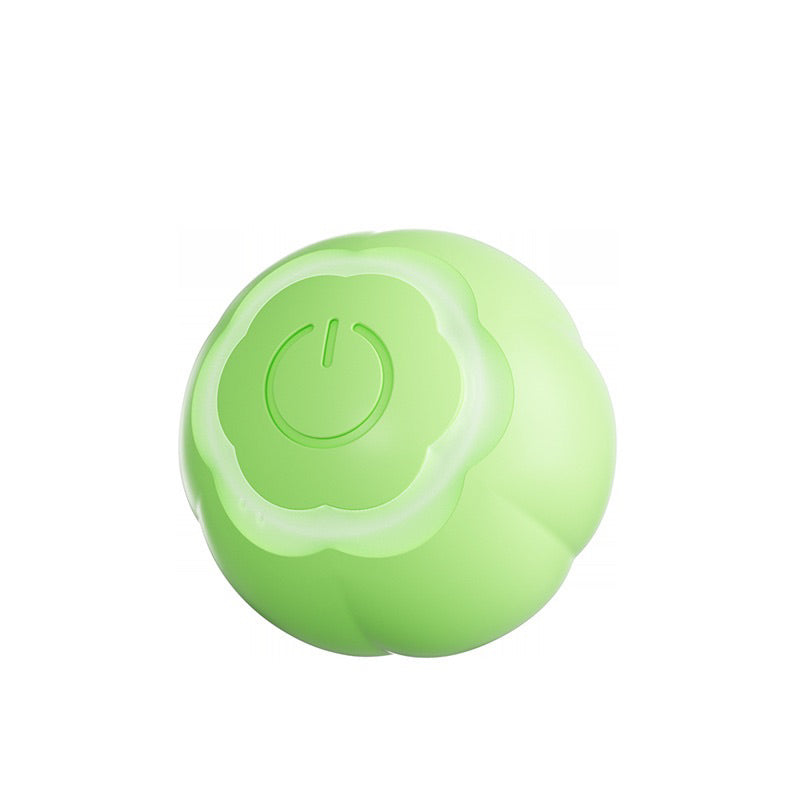 Aiwo Cat Toy Electronic Running Rotating Ball Chaser Silicone Smart Pet Toy