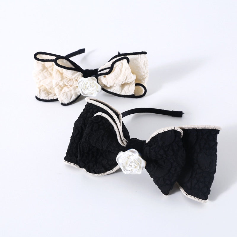 Pet hair pin accessories black and white classic series