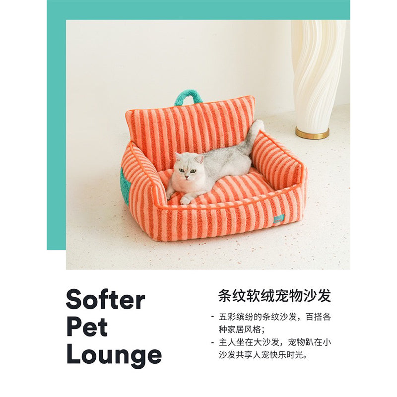 Zeze Cat Sofa Pet Soft Sleeping Bed Multi Size