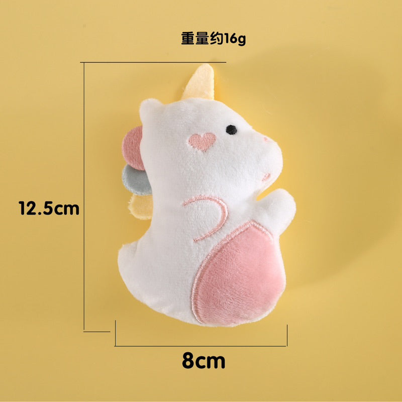 Comforting Toy for cats animal friend pet toy elephant unicorn 🦄 catnip bell