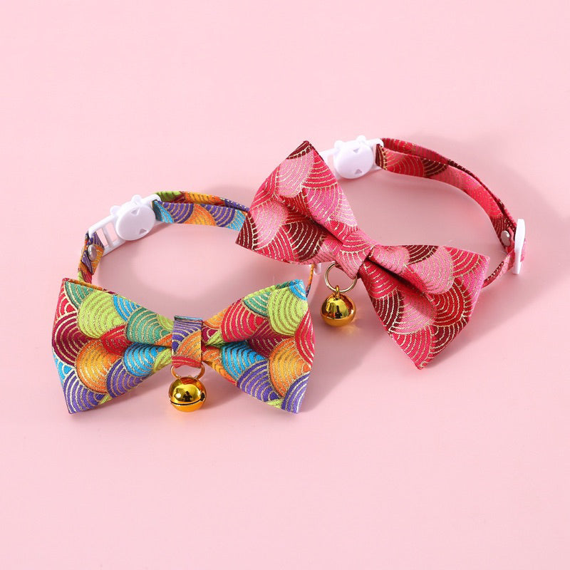 Lucky Cloud Bow Tie for cats 🐱 necklace adjustable neck accessories