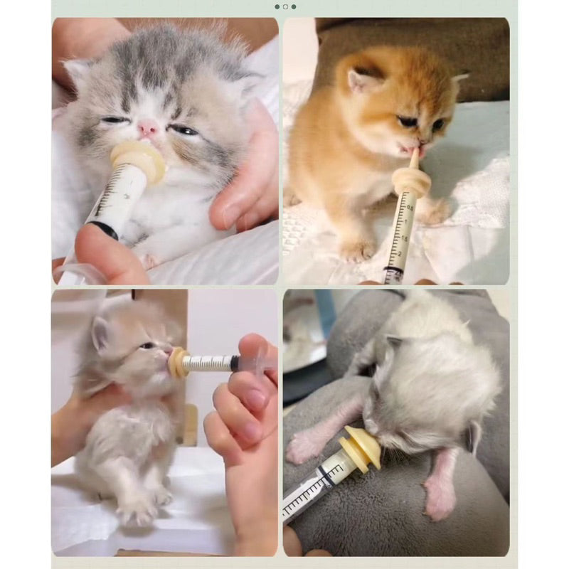 Newborn Cat Dog Kitten Puppy Pacifier Milk Feeder