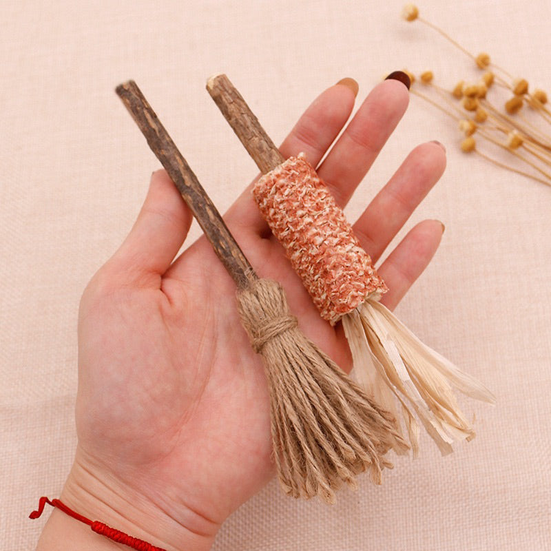 Catnip Corn Bar Cat Toy Catmint Feather Chaser Toy Stick