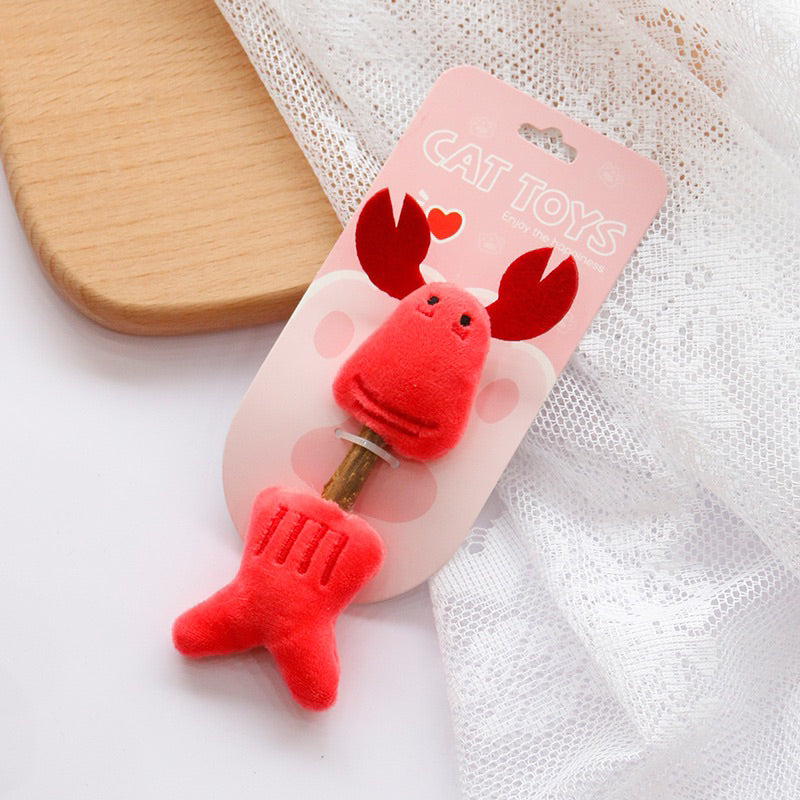 Catnip Car Toy animal friend double ended bitting chaser