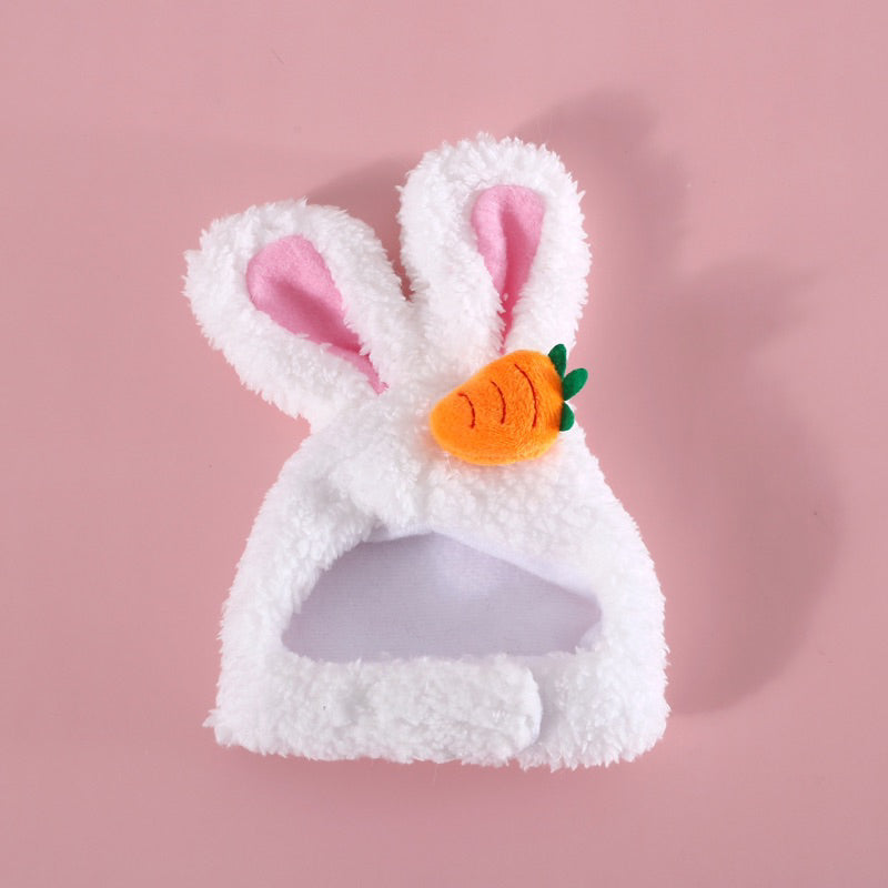 Cat accessories hat cap rabbit ears necklace collar pet collar