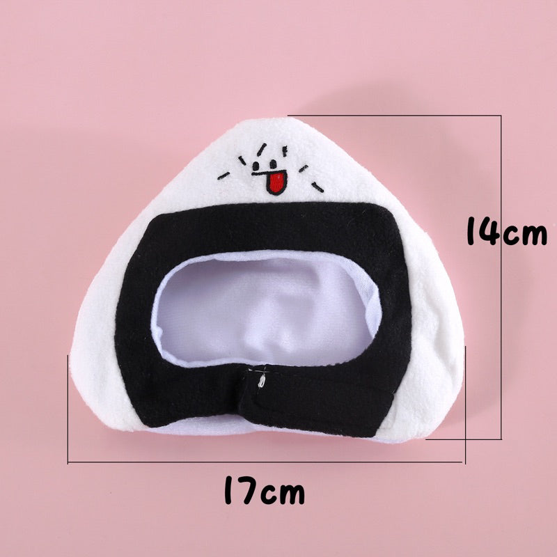 Riceball Taiyaki Hat Pet Cat Dog Accessories Cloth