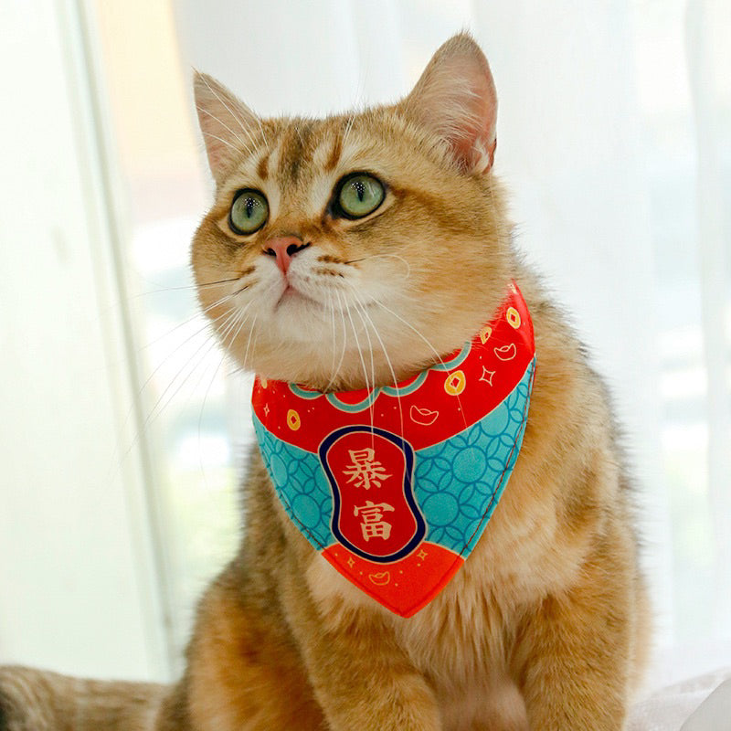 Cat Dog Napkin Traditional Design Collar Neck Accessories Necklace