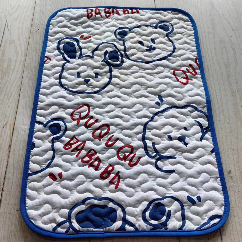 Soft Thin Cat Dog Pet Sleeping Pad Mat Cartoon Cooling Bed