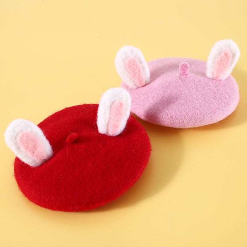 Cat hat Beret Beret’s hat Pet Necklace accessories