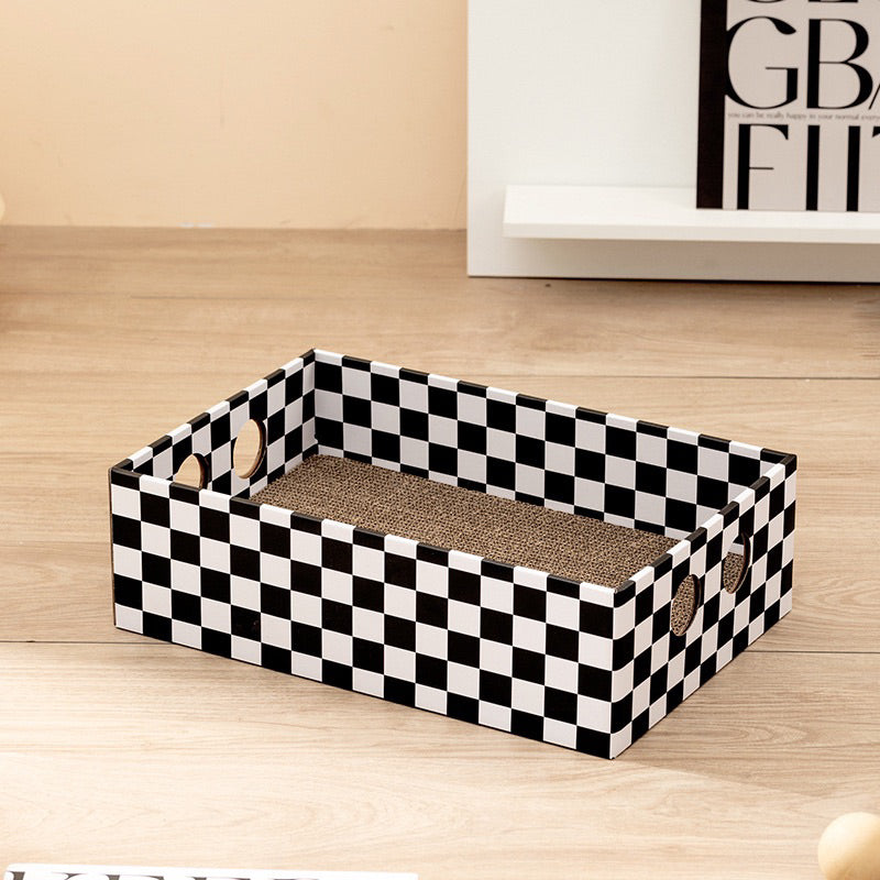 Classic Cat Simple Can Scrarcher Box Cardboard Scratch Rectangle Bed