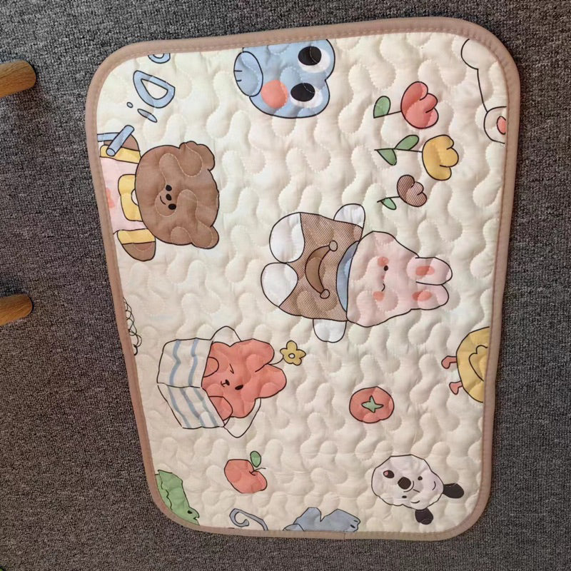 Soft Thin Cat Dog Pet Sleeping Pad Mat Cartoon Cooling Bed