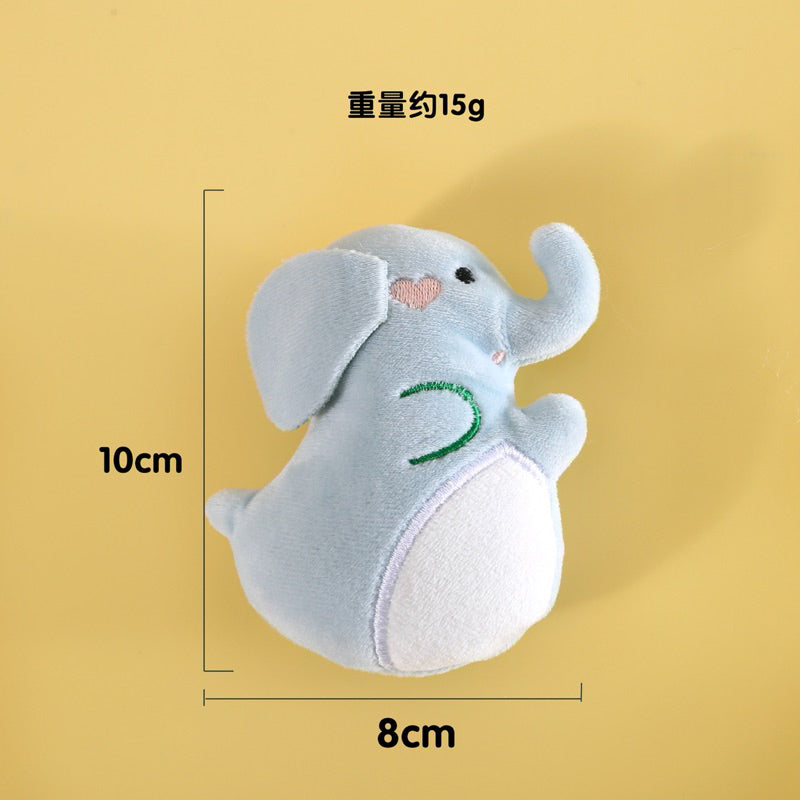 Comforting Toy for cats animal friend pet toy elephant unicorn 🦄 catnip bell