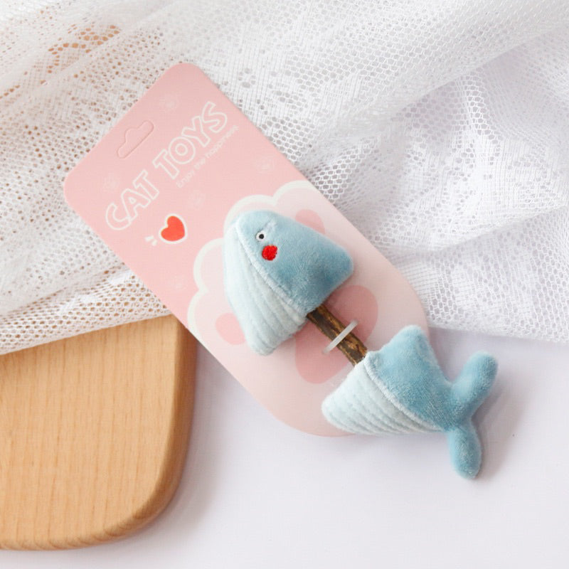 Catnip Car Toy animal friend double ended bitting chaser