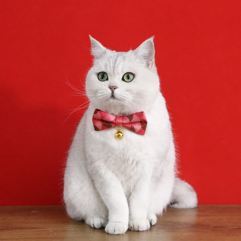 Lucky Cloud Bow Tie for cats 🐱 necklace adjustable neck accessories