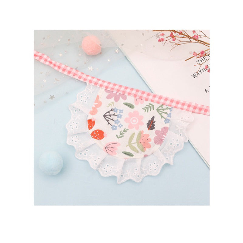 Cat Napkin Collar Necklace Neck Accessories Dog Pet Cloth