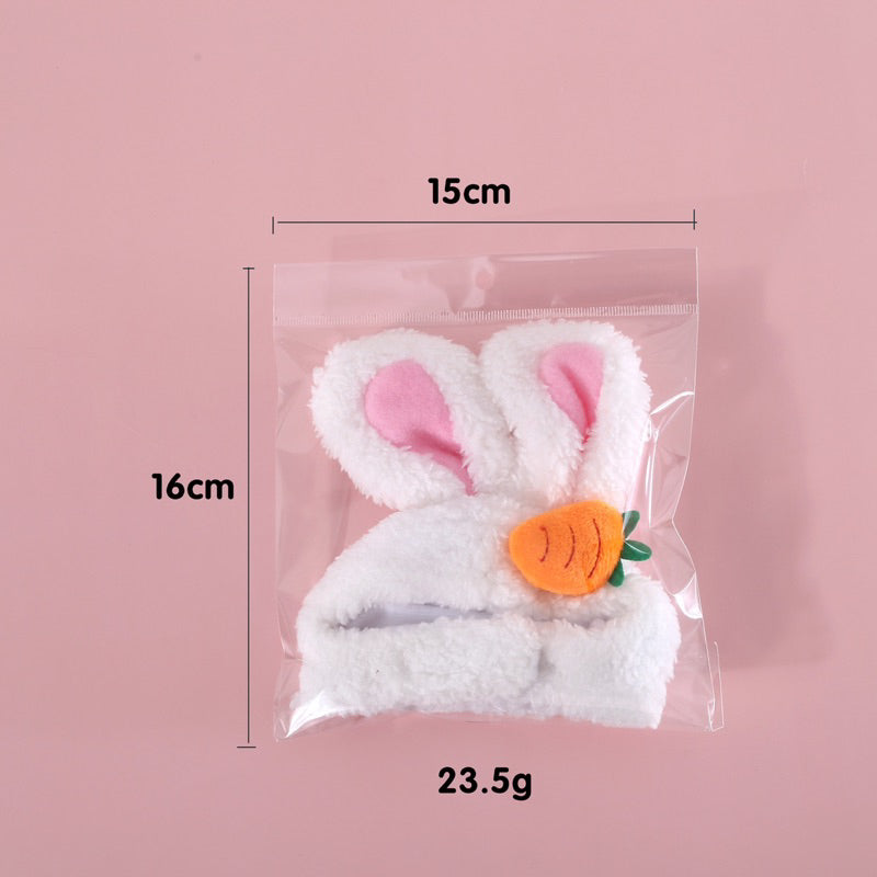 Cat accessories hat cap rabbit ears necklace collar pet collar