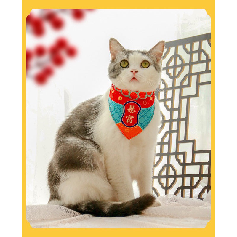 Cat Dog Napkin Traditional Design Collar Neck Accessories Necklace