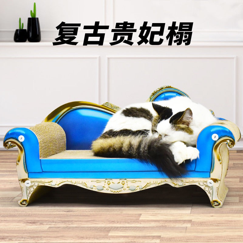 Deku Cat Scratcher Sofa vintage Scratch Board Large Pet Toy