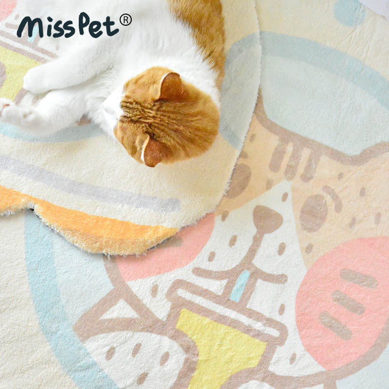 MissPet Large Carpet Door Mat Pad Pet Cat Dog Sleeping Bed indoor