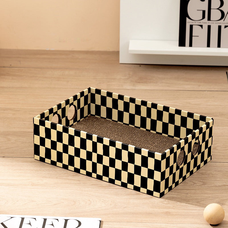 Classic Cat Simple Can Scrarcher Box Cardboard Scratch Rectangle Bed