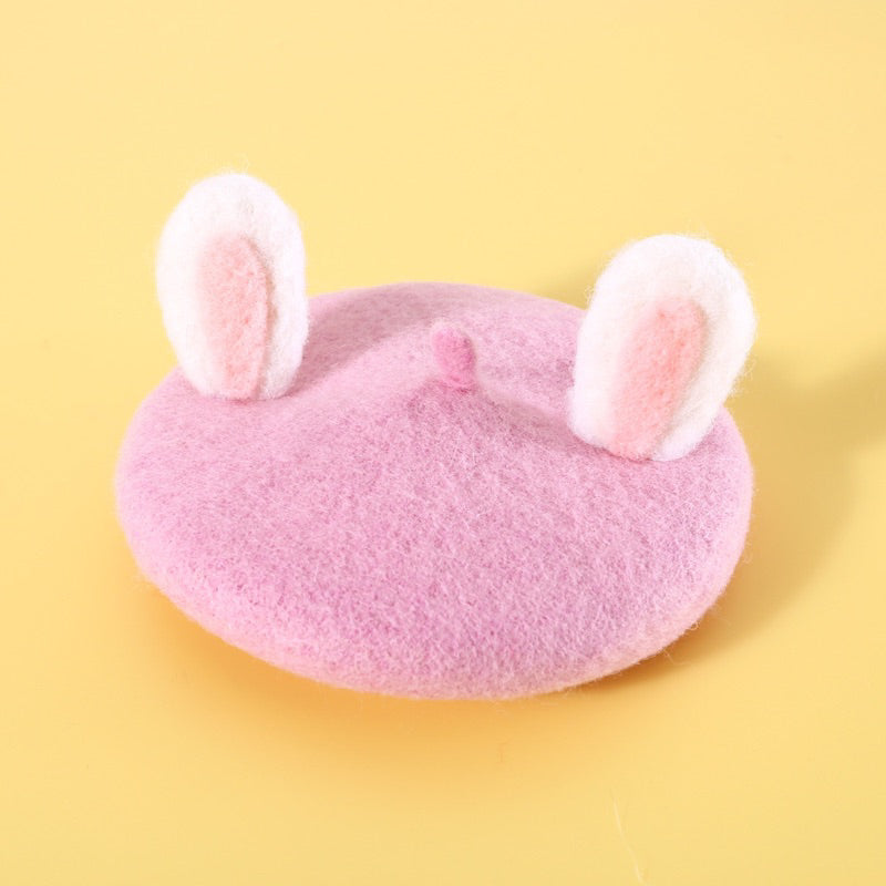 Cat hat Beret Beret’s hat Pet Necklace accessories