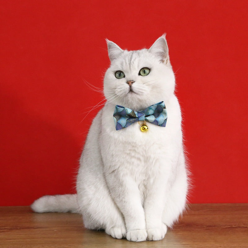 Lucky Cloud Bow Tie for cats 🐱 necklace adjustable neck accessories