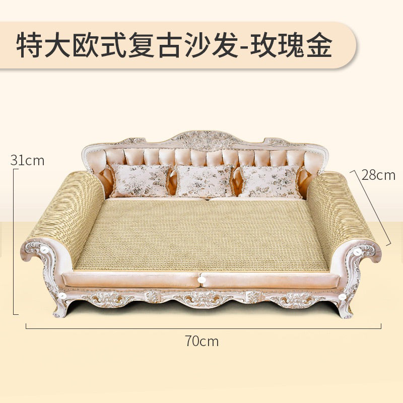 Deku Cat Scratcher Sofa vintage Scratch Board Large Pet Toy