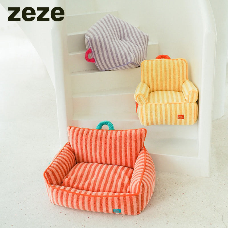 Zeze Cat Sofa Pet Soft Sleeping Bed Multi Size