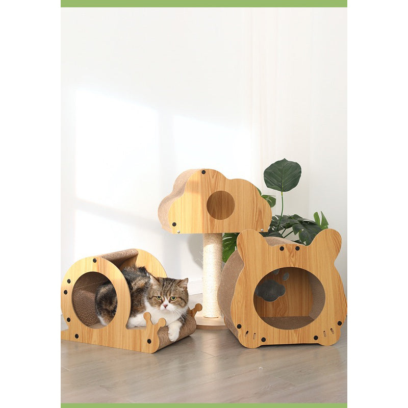 TinyPet cradle Cat Scratcher Scratch board sisal post Pet House Bed