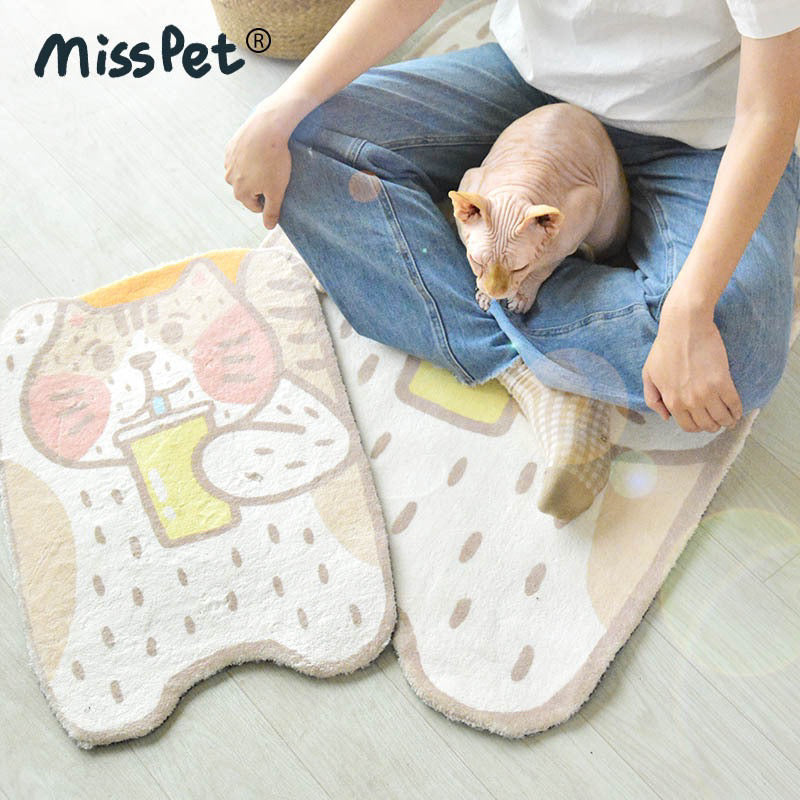 MissPet Large Carpet Door Mat Pad Pet Cat Dog Sleeping Bed indoor