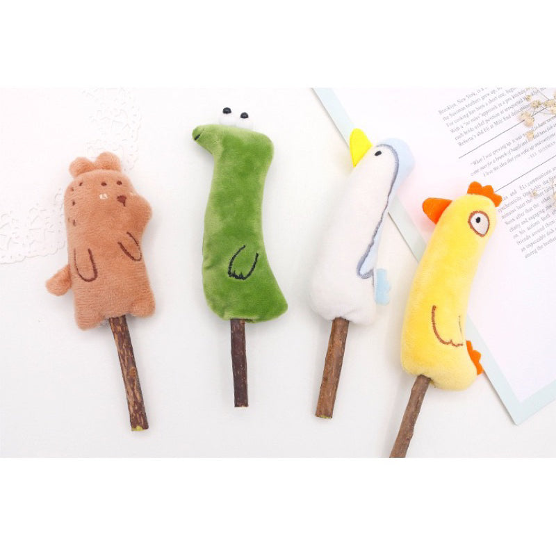 Cat toy catnip bar friend series chaser bitting toy