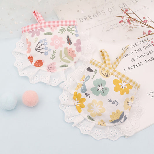Cat Napkin Collar Necklace Neck Accessories Dog Pet Cloth