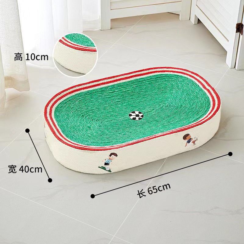 Sisal Rope Cat Scratcher Square Bear Scratch Board Bed Pet Toy