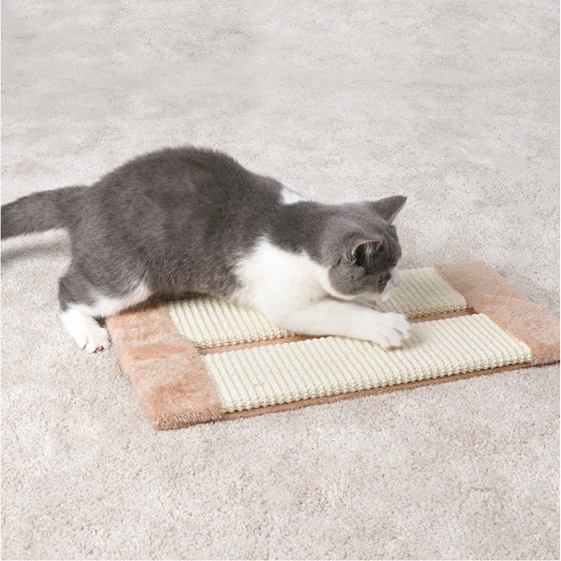 Zeze Cat Scratcher Sisal scratch board sofa protector corner mat