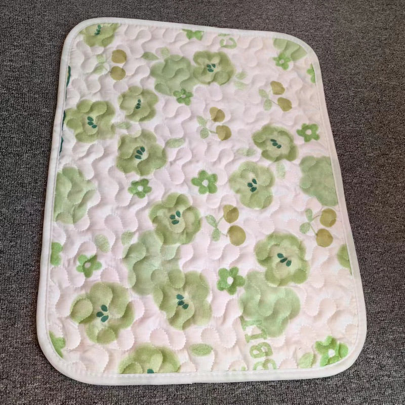 Soft Thin Cat Dog Pet Sleeping Pad Mat Cartoon Cooling Bed
