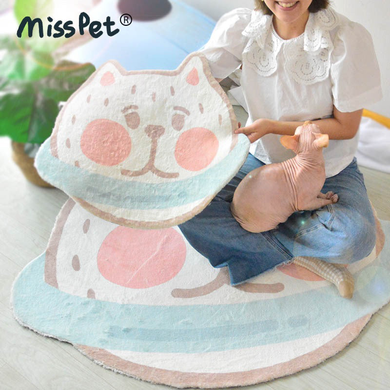 MissPet Large Carpet Door Mat Pad Pet Cat Dog Sleeping Bed indoor