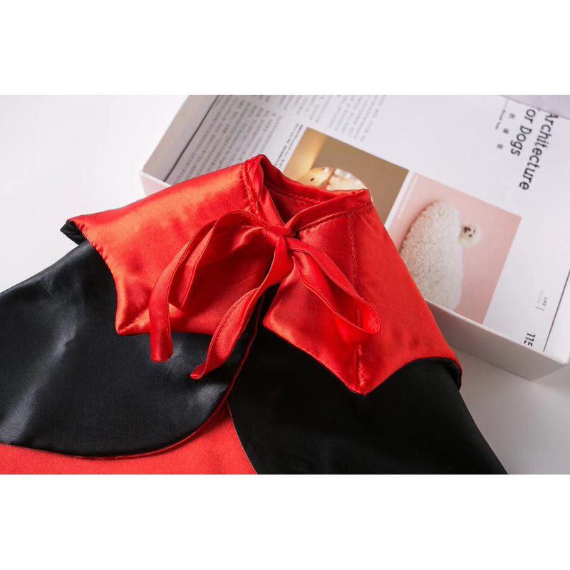 Pet Halloween 🎃 vampire 🧛‍♀️ costume cat dot cloth suit