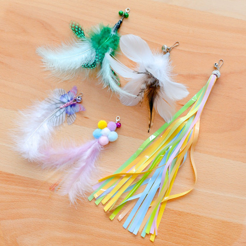Cat Teaser Chaser Tip Replace Set Collection