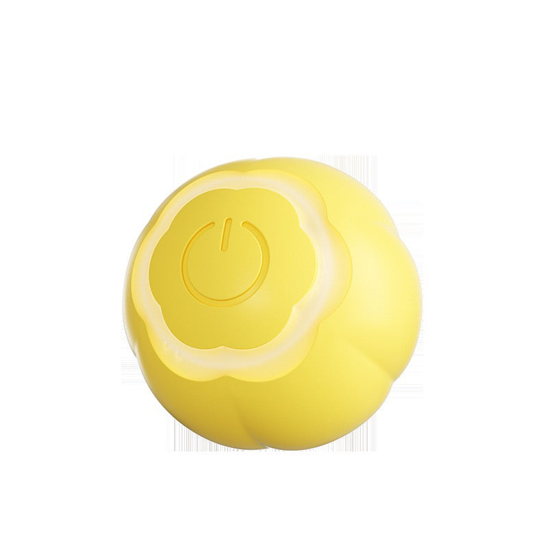Aiwo Cat Toy Electronic Running Rotating Ball Chaser Silicone Smart Pet Toy
