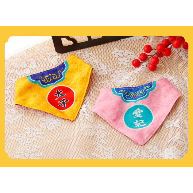 Cat Dog Napkin Traditional Design Collar Neck Accessories Necklace